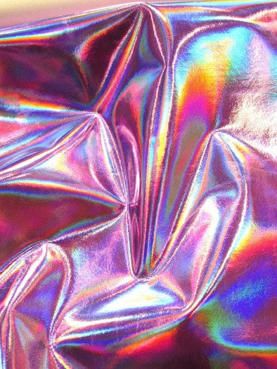 Ultra Holographic Glossy Patent Spandex Vinyl Fabric Lavender by the ...