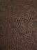 Vintage Western Floral Pu Leather Fabric / Brown / By The Roll - 30 Yards