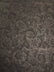 Vintage Western Floral Pu Leather Fabric / Chocolate / By The Roll - 30 Yards