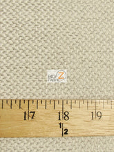 Vintage Lattice Textured Upholstery Fabric / Ocean / Sold By The Yard