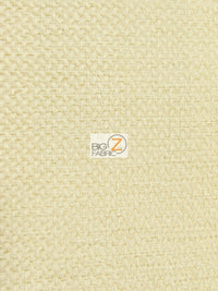 Vintage Lattice Textured Upholstery Fabric / Tusk / Sold By The Yard