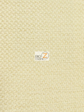 Vintage Lattice Textured Upholstery Fabric / Tusk / Sold By The Yard