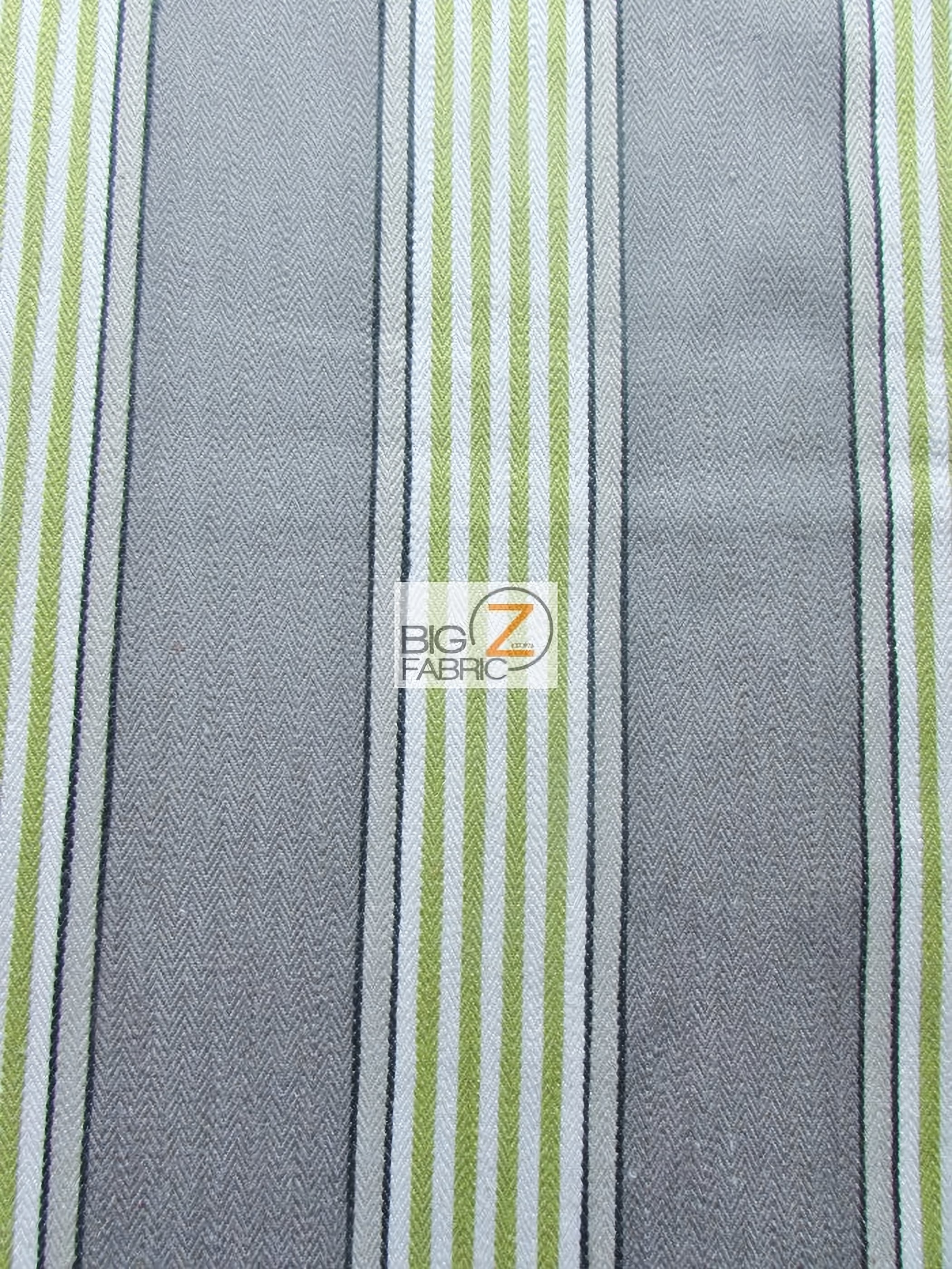 Viscose Pennington Stripe Upholstery Fabric / Citrus / Sold By The Yard