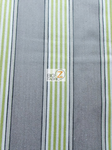 Viscose Pennington Stripe Upholstery Fabric / Citrus / Sold By The Yard