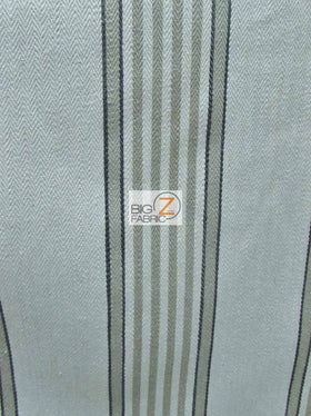 Viscose Pennington Stripe Upholstery Fabric / Fossil / Sold By The Yard