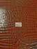 Vinyl Embossed Shiny Alligator Fabric / Sold By The Yard