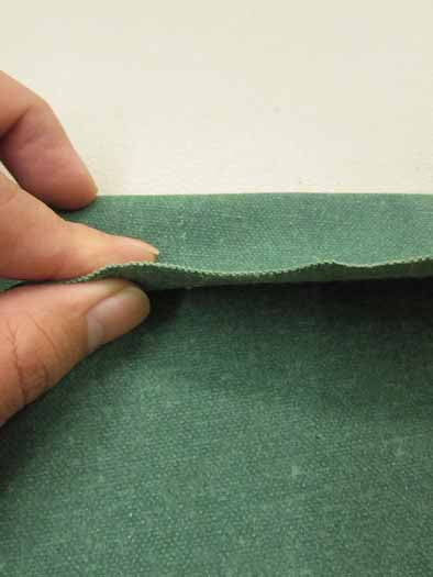 100% Waxed Cotton Waterproof Canvas Fabric Orange (#10) (14oz) Sold By The Yard