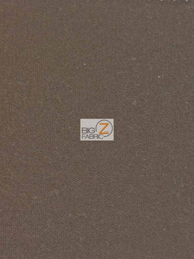 100% Waxed Cotton Waterproof Canvas Fabric / Brown (#10) (14oz) / Sold By The Yard