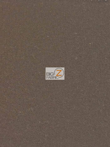 100% Waxed Cotton Waterproof Canvas Fabric / Brown (#10) (14oz) / Sold By The Yard