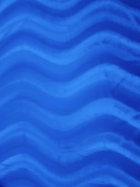 Royal Blue Velboa Solid Wavy Short Pile Fabric / Sold By The Yard