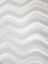 White Velboa Solid Wavy Short Pile Fabric / Sold By The Yard