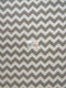 Poly Cotton Fabric 1" Zig Zag Chevron / Sold By The Yard