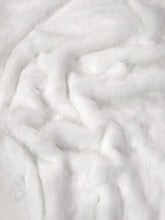 Solid Arctic Fox Fur Faux Fur Fabric