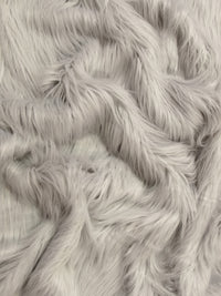 Solid Gorilla Animal Long Pile Faux Fur Fabric / Sold By The Yard