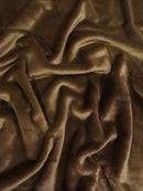 Half Shag Faux Fur Fabric (Beaver)(Knit Backing) / Cafe / 15 Yard Bolt-1