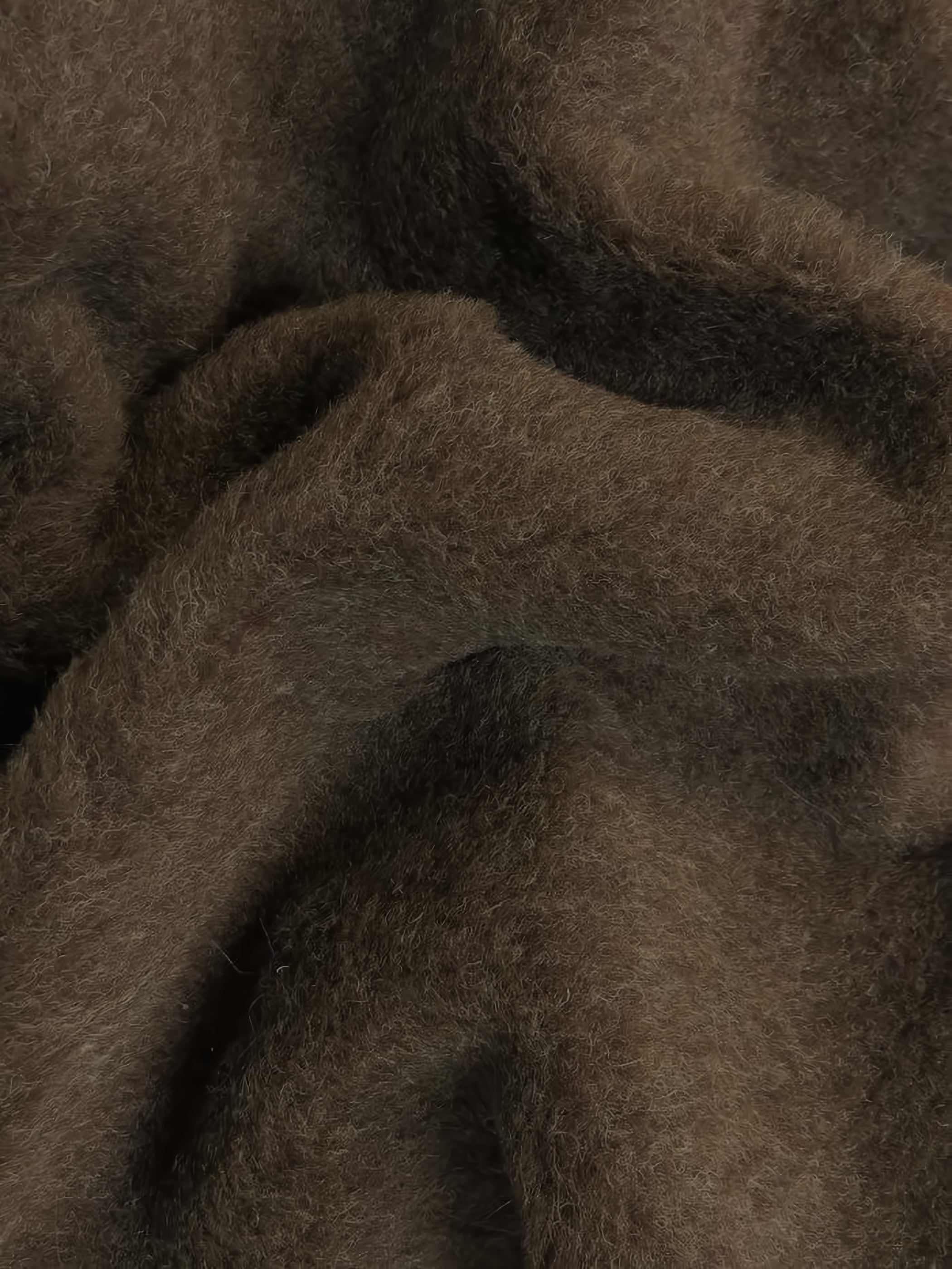 Sherpa Faux Fur Fabric / White / Sold By The Yard