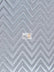 Zig Zag Chevron Upholstery Fabric / Stone / Sold By The Yard