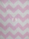 Poly Cotton Fabric 1" Zig Zag Chevron / Sold By The Yard