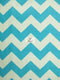 Poly Cotton Fabric 1" Zig Zag Chevron / Sold By The Yard