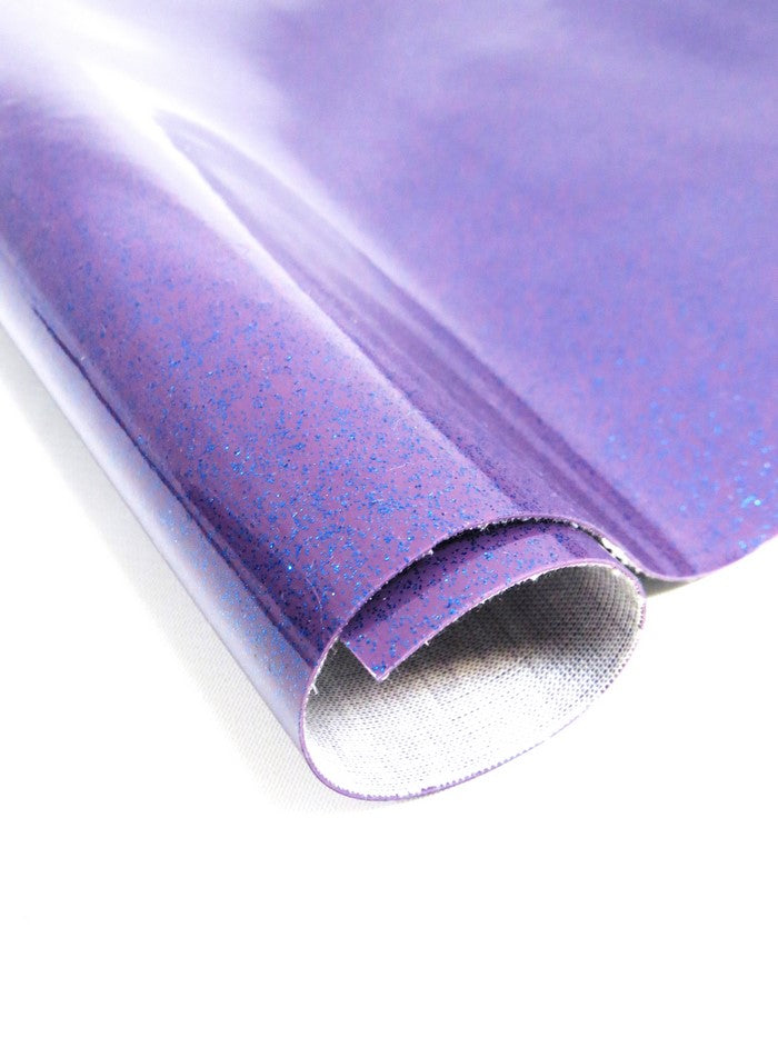 Ultra Sparkle Glitter Upholstery Vinyl Fabric / PURPLE / By The Roll - 40 Yards