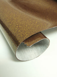 Ultra Sparkle Glitter Upholstery Vinyl Fabric DuroLast&reg; / DARK GOLD / Sold by The Yard