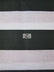 Poly Cotton 2 Inch Stripe Fabric / Black/White / 50 Yard Bolt