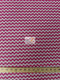 Poly Cotton Fabric 1" Zig Zag Chevron / Sold By The Yard