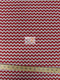 Poly Cotton Fabric 1" Zig Zag Chevron / Sold By The Yard